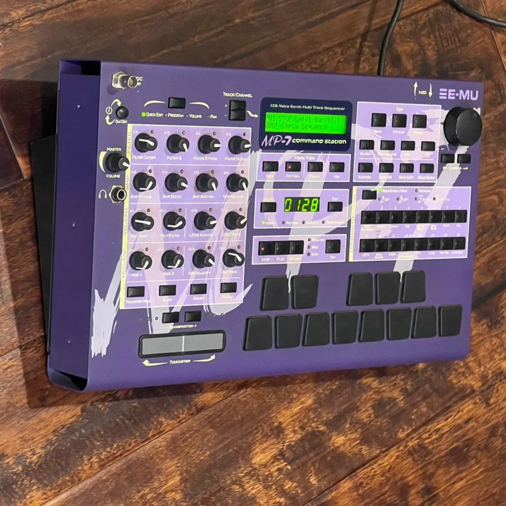E-MU MP-7 Command Station Groovebox Wilshire Blvd Studios In House Unit